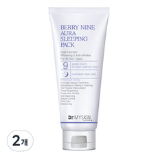 닥터마이스킨 베리 나인 아우라 슬리핑 팩, 200ml, 2개