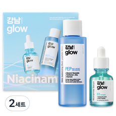 강남글로우 스킨 스무딩 듀오 2종 세트, 2세트