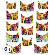 Meiron朋友 水轉印貼紙, 28 WA0558, 6個