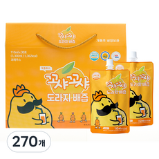 꼬샤꼬샤 도라지 배즙 스파우트형, 110ml, 270개