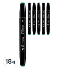 터치 트윈 마카 G58 MINT GREEN LIGHT, 1색, 18개