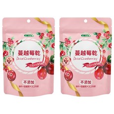 統一生機 蔓越莓乾, 100g, 2包