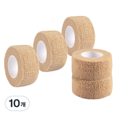 헬씨샵 핑거 탄력 압박밴드 테이프 베이지 2.5 x 4.5 cm, 1개입, 10개