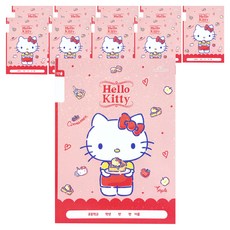 PINK MANGO 三麗鷗 無主題 17行 寬格 國小筆記本, Hello Kitty, 10個