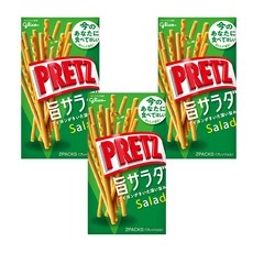 glico 格力高 PRETZ 百力滋 美味百利滋棒, 添加維他命、鈣、乳酸菌，好吃又不負擔的夾心餅乾, 69g, 3盒