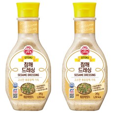 오뚜기 참깨 드레싱, 245g, 2개