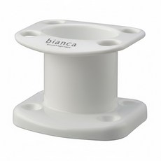 inomata 牙刷牙膏架 10.7 x 8.7 x 7.9cm 3個, 1組, 白色