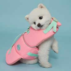 DOG-i 狗狗圍兜Joyful救生衣, 珊瑚粉