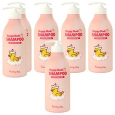 Funny Pia Happy Duck兒童用洗髮精 草莓香, 500ml, 6個