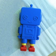 플렉사 로봇 스푼포크세트, 블루, 스푼 + 포크 + 케이스, 1세트