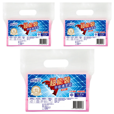 輕時代 超能裝平底清潔袋 中 81張, 20L, 3包