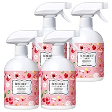 BOUQUET GARNI 織物除臭劑 黑櫻桃 正裝, 500ml, 4個