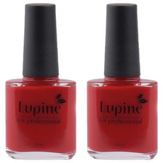 羽扇豆試用波蘭美甲, 紅色, 2個