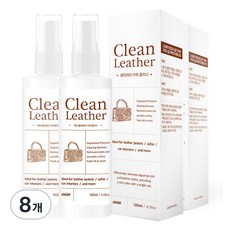 DASH Clean Leather 皮革清潔劑, 120ml, 8個