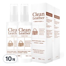 DASH Clean Leather 皮革清潔劑, 120ml, 10個