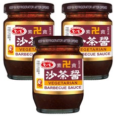 愛之味 素食沙茶醬, 120g, 3罐