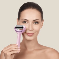 게스케 마이크로니들 페이스 바디 롤러 9 in 1, 핑크