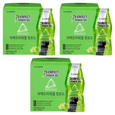 KOLON PHARMA Perfect Power Gel 青葡萄 12入, 3個, 480g
