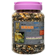 AQUAFUN 水之樂 鼠來寶精選飼料, 860g, 1罐