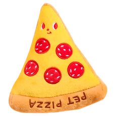 Little poppet 小小毛孩 寵物玩具 會叫的PIZZA, 16.5 x 14cm, 1個