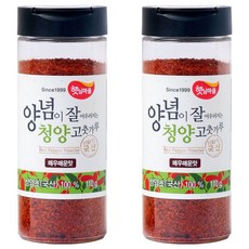 Haetnim Maeul 調味用韓國產青陽辣椒粉 特辣, 110g, 2罐