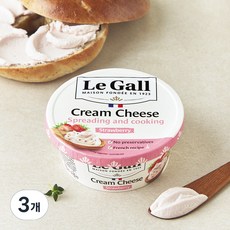 르갈 크림치즈 딸기, 150g, 1개입, 3개