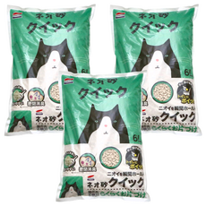 KOCHO 可嬌 NEO瞬吸消臭貓砂 快凝豆腐砂 6L - 2倍固化力, 無香, 3包