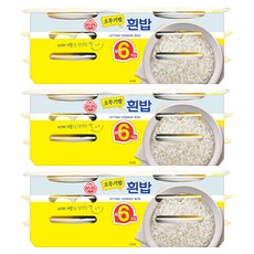 OTTOGI 不倒翁 即食白米飯, 210g, 18個