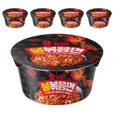 하림 용가리 불 볶음면 컵 114g, 5개