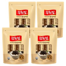 광천김 참 미니미스틱 김자반, 70g, 4개