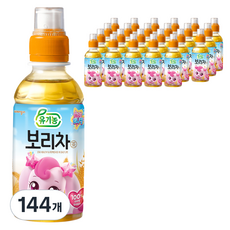 웅진 캐치 티니핑 유기농 보리차, 200ml, 144개