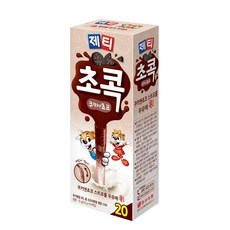 Jetty 神奇巧克力牛奶餅乾吸管, 3.6g, 20個