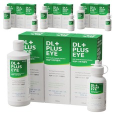 휴먼바이오 디엘플러스아이 렌즈세정액 150ml x 3p + 50ml 세트, 4세트, 500ml