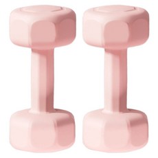 HOME GYM CLUB 居家健身 馬卡龍塑身啞鈴 2kg 2個, 粉色, 單一商品