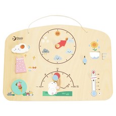 Classic WORLD 客來喜 經典木玩 創意晴雨表 20113, 混和顏色, 1組