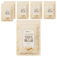 gomgom 熟白芝麻粒 250g, 6包