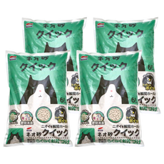 KOCHO 可嬌 NEO瞬吸消臭貓砂 快凝豆腐砂 6L - 2倍固化力, 無香, 4包