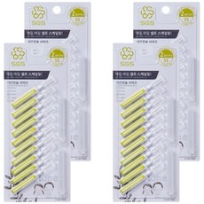 Solid Carbide Tools 牙間刷 一般型 0.9mm, 10入, 4個