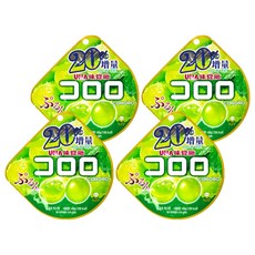 UHA 味覺糖 Cororo 酷露露 酷露露Q糖 麝香葡萄口味, 4包, 48g