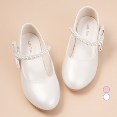 LollyTree 女童珍珠裝飾禮服跟鞋