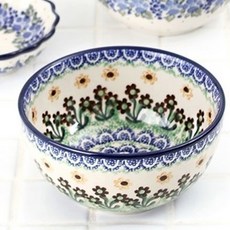 CeramikaArtystyczna 波蘭碗 AT 986 嬰兒花圓碗 14cm, 混色, 1個