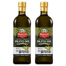 곰곰 바쏘 엑스트라버진 올리브오일, 1L, 2개