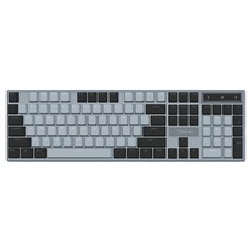 HONG JIN 宏晉 撞色辦公鍵盤, 灰色 + 黑色, K223