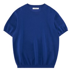 팀스핏 남성용 통기성 12컬러 여름 아이스 린넨 니트 반팔 티셔츠