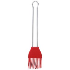 GP&me Cucinero鋼柄矽膠醬料刷, 紅色 + 銀色, 1支