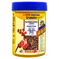 德國 sera 海水魚健康漢堡飼料 Nature S0375-1, 100ml, 1罐