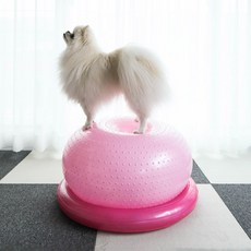 Ding dong Pet 寵物穩固平衡健身球, 1個, 粉紅色