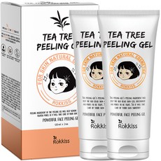 Rokkiss 去角質凝膠, 120ml, 2條