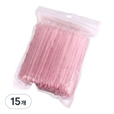 라몽 일회용 핑크 네일 푸셔 큐티클케어 스틱 50p, 15개, 75mm