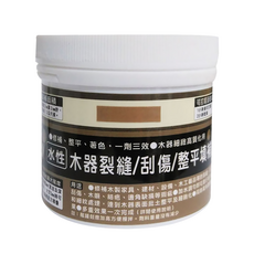 十田修繕 TCI 木器裂縫刮傷整平填補泥 修補木製家具 一劑三效木器細緻高質化, 1罐